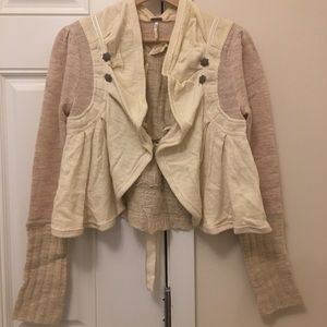 Free people wool cardign